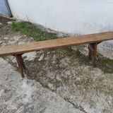 Old oak farmhouse bench