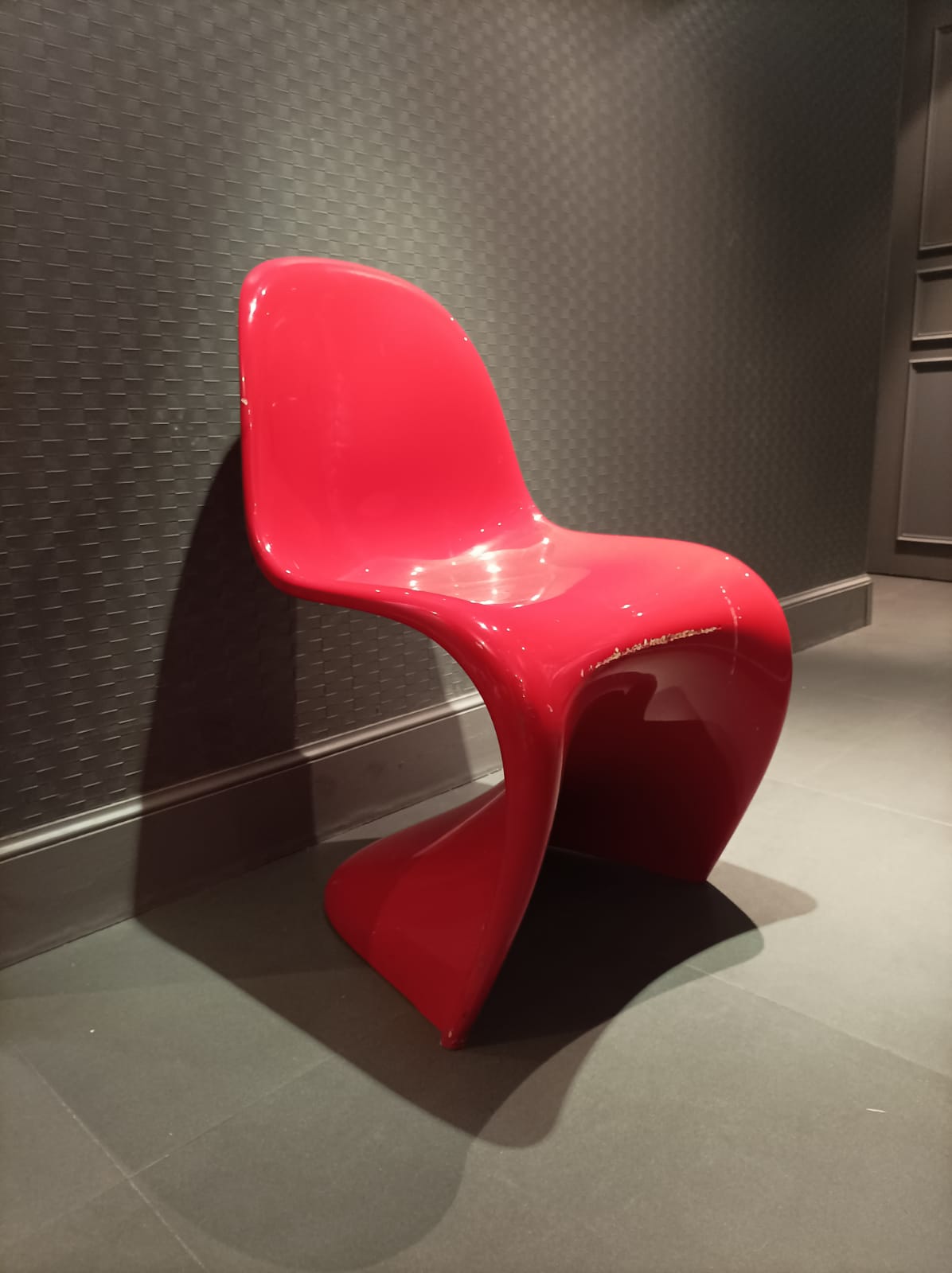 Ten chairs by Verner Panton