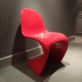 Ten chairs by Verner Panton