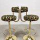 Swedish vintage design Borje Johanson Cobra barstools Pierre Frey