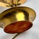 Bronze bouillotte lamp, Empire style, with dimmer switch.