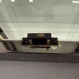 Antique display cabinet shelf in brass metal Italian design from the 70s