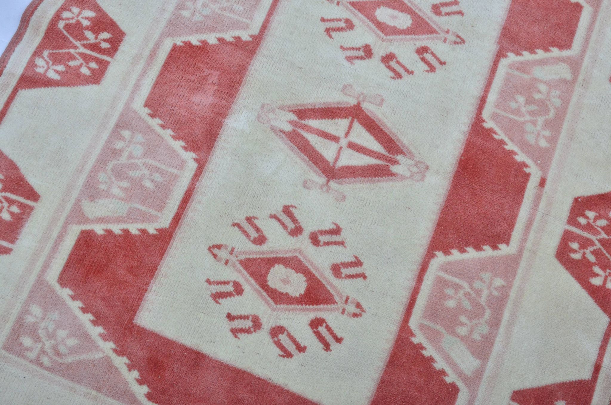Turkish Oushak handmade rug sku 3584
