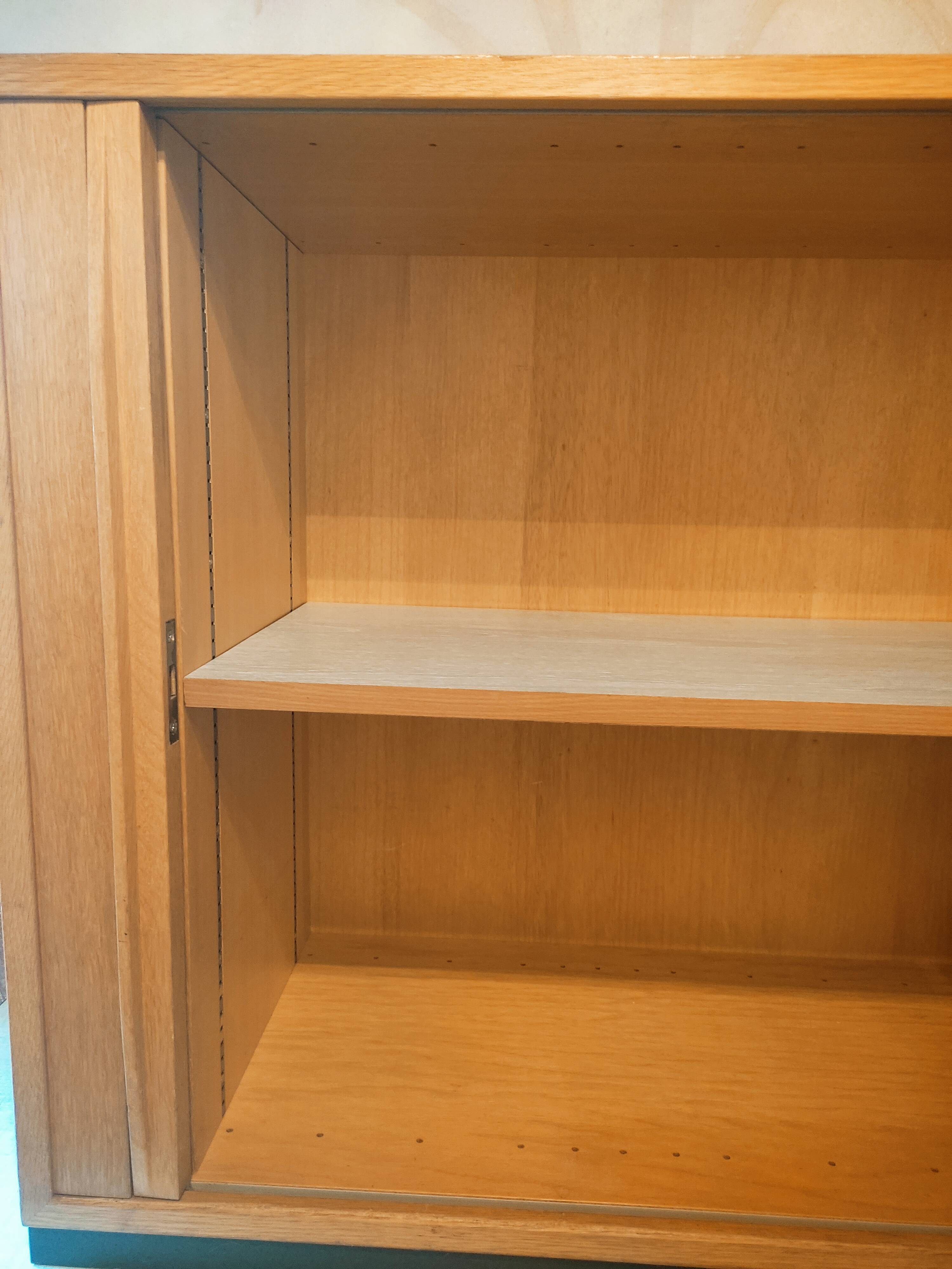 Solid beech office row