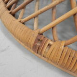 Emmanuelle chair, bamboo peacock throne