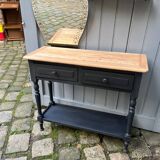 Wooden entrance console