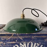 Green opaline pendant light