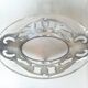 Gallia Cup (Christofle) Art Nouveau in silver-plated metal and engraved crystal
