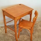 Chair and desk, child desk Baumann
