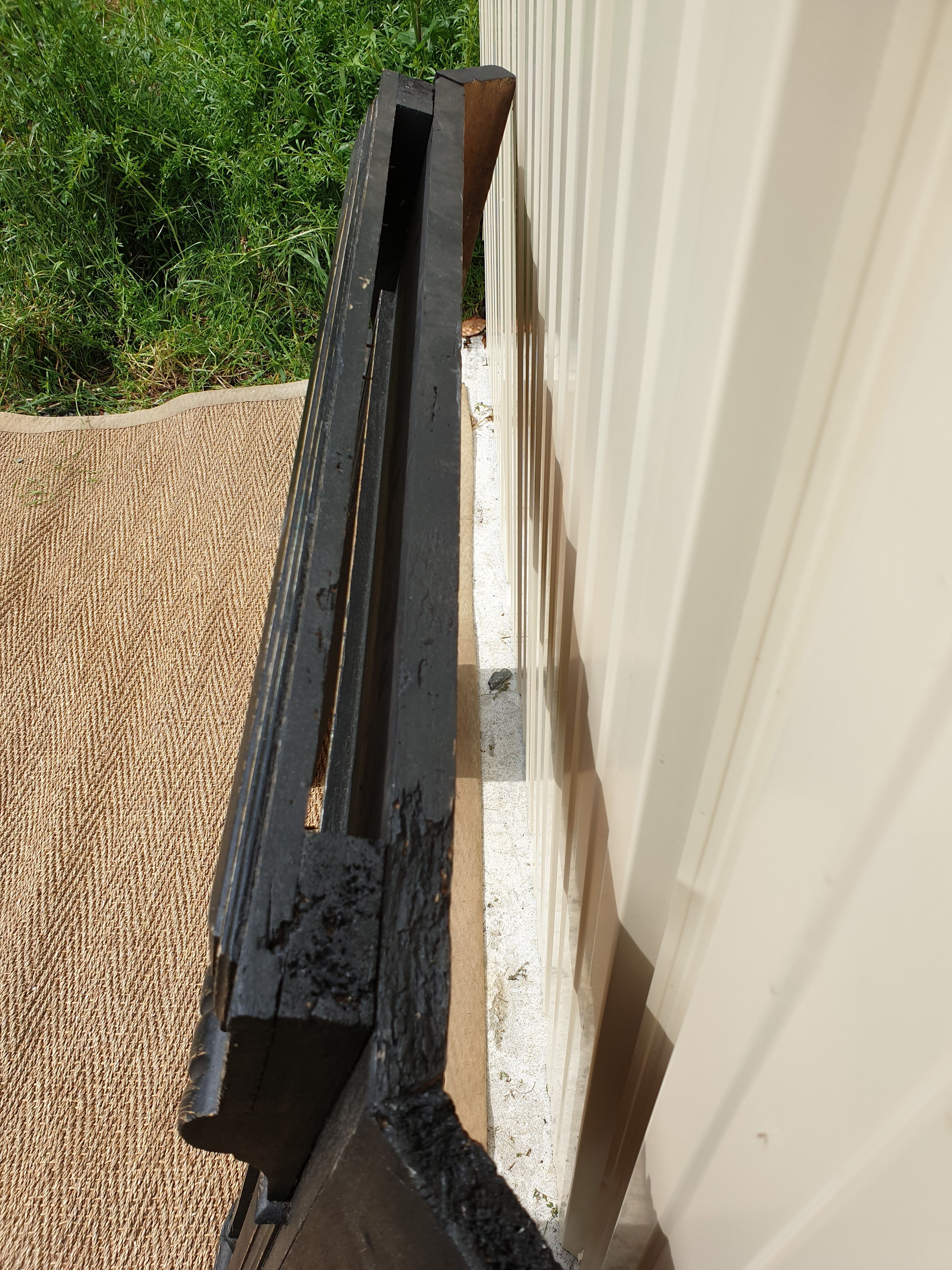 wooden fireplace coat