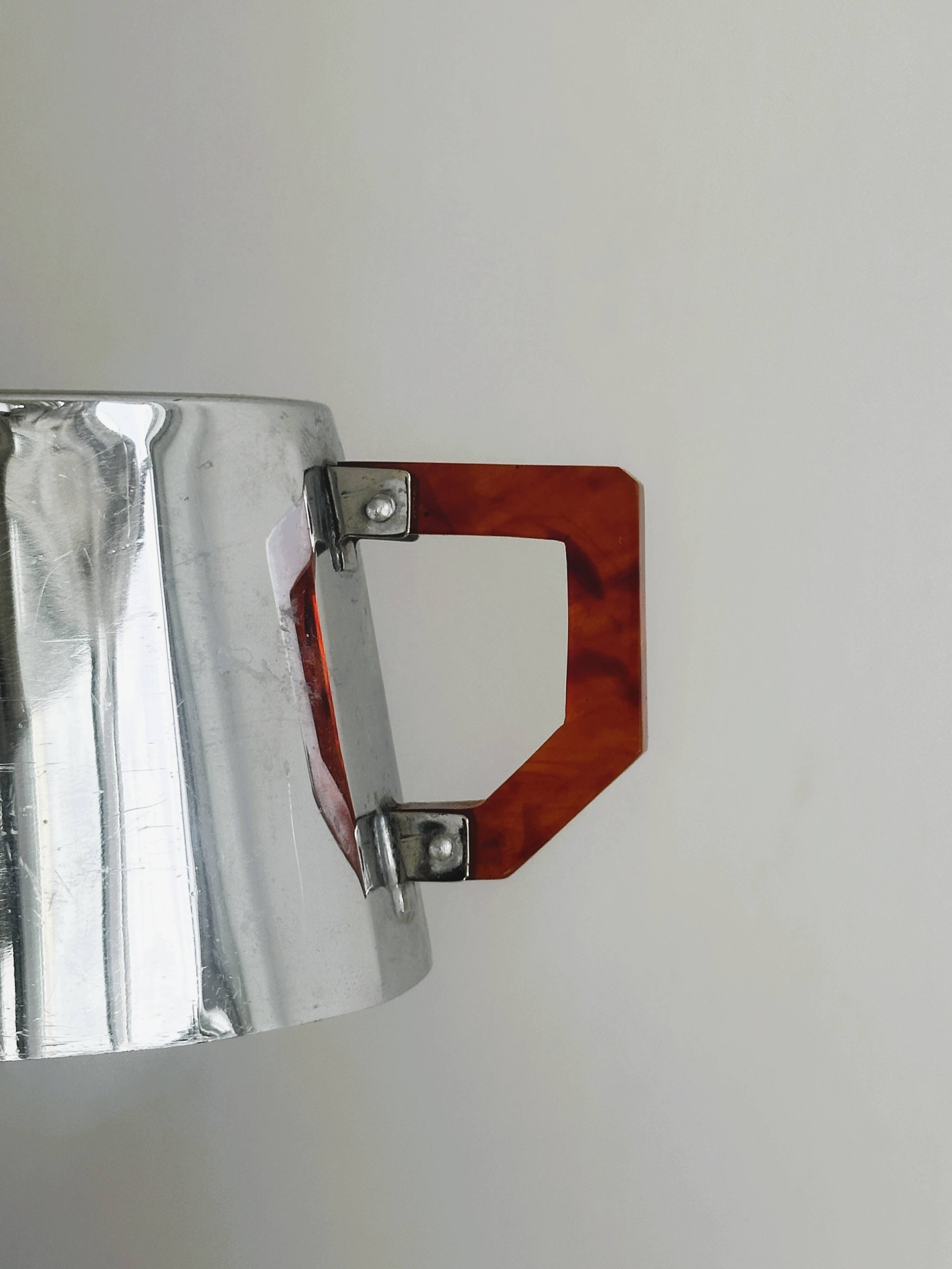 Metal sugar bowl