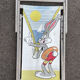 Vintage 1980 chilean sunbed bugs bunny garden armchair child