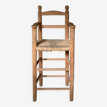 Wooden high chair