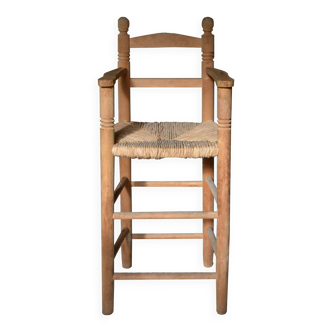 Wooden high chair