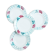 Lot de 4 assiettes creuses Badonviller Meudon