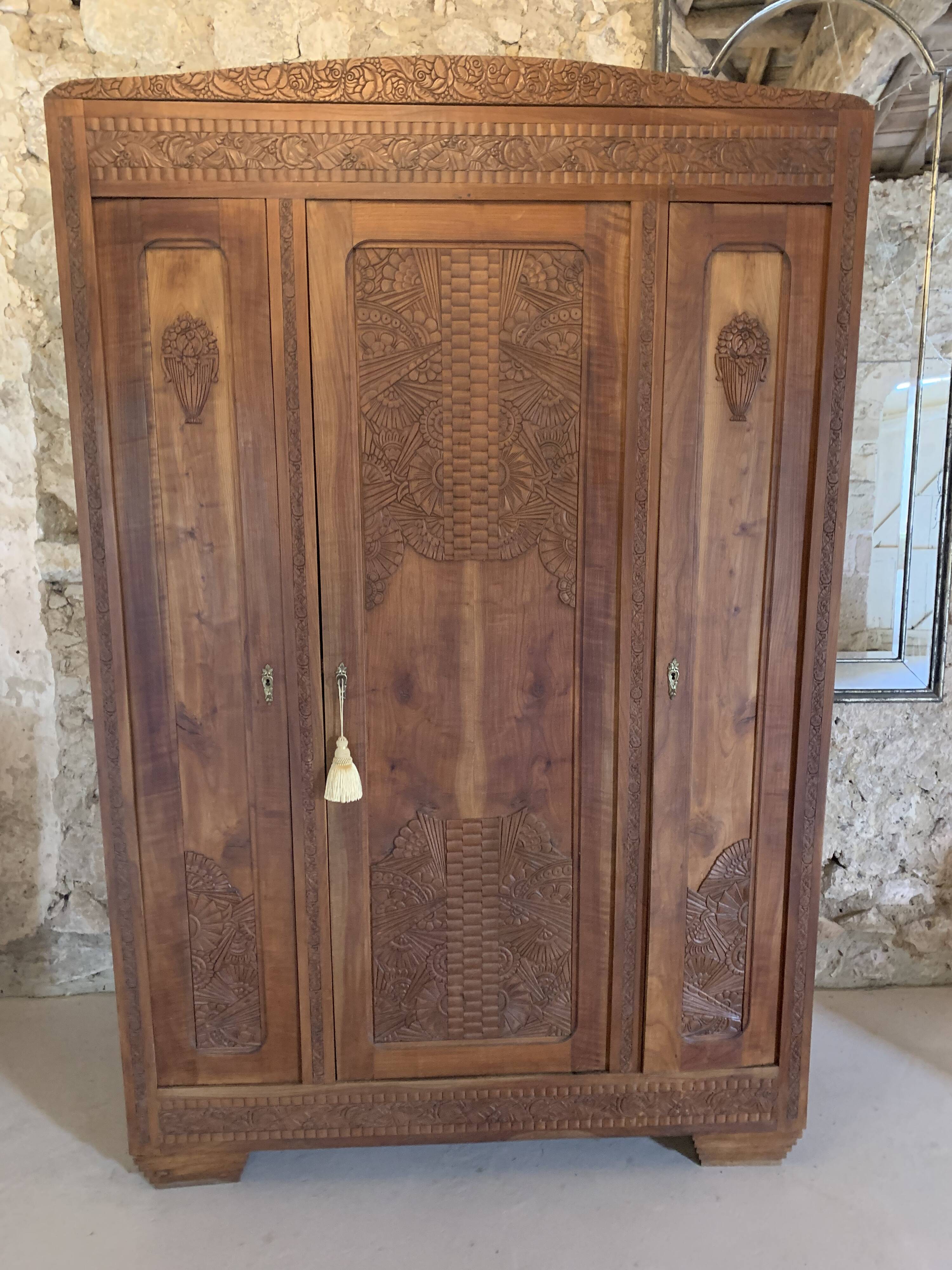 Art Deco wardrobe