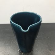 Ancien pichet Vallauris céramique bleu