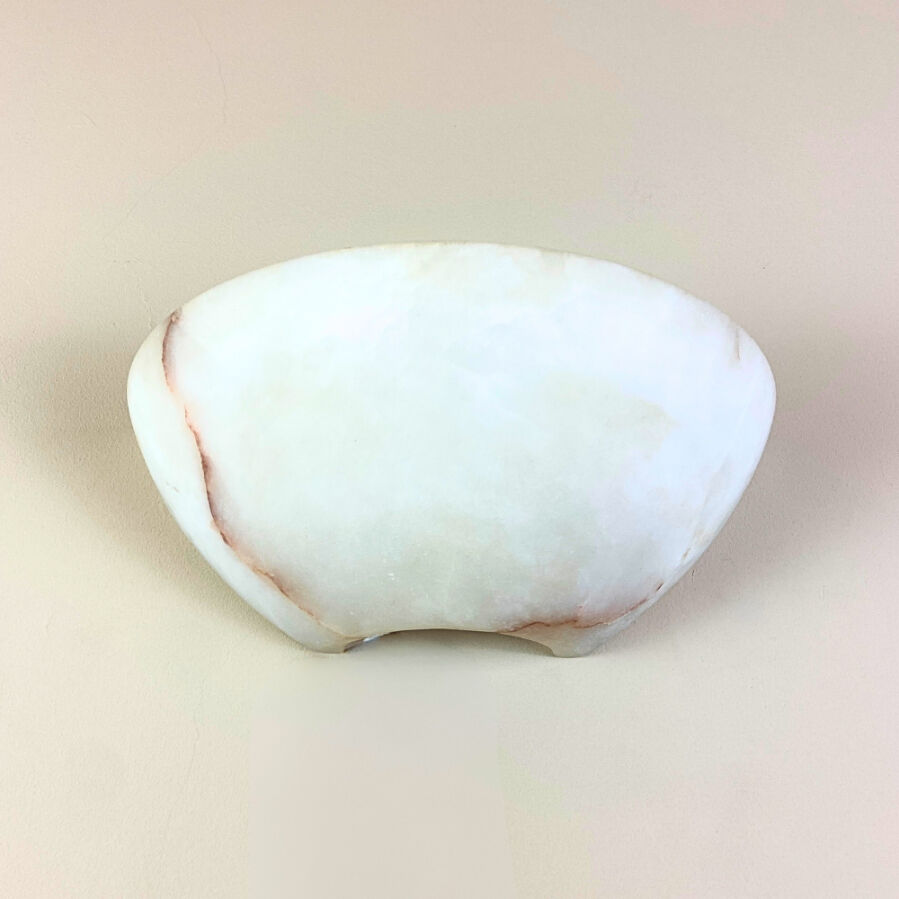 Alabaster wall lamp by Eclipsi, Spain, 1990s