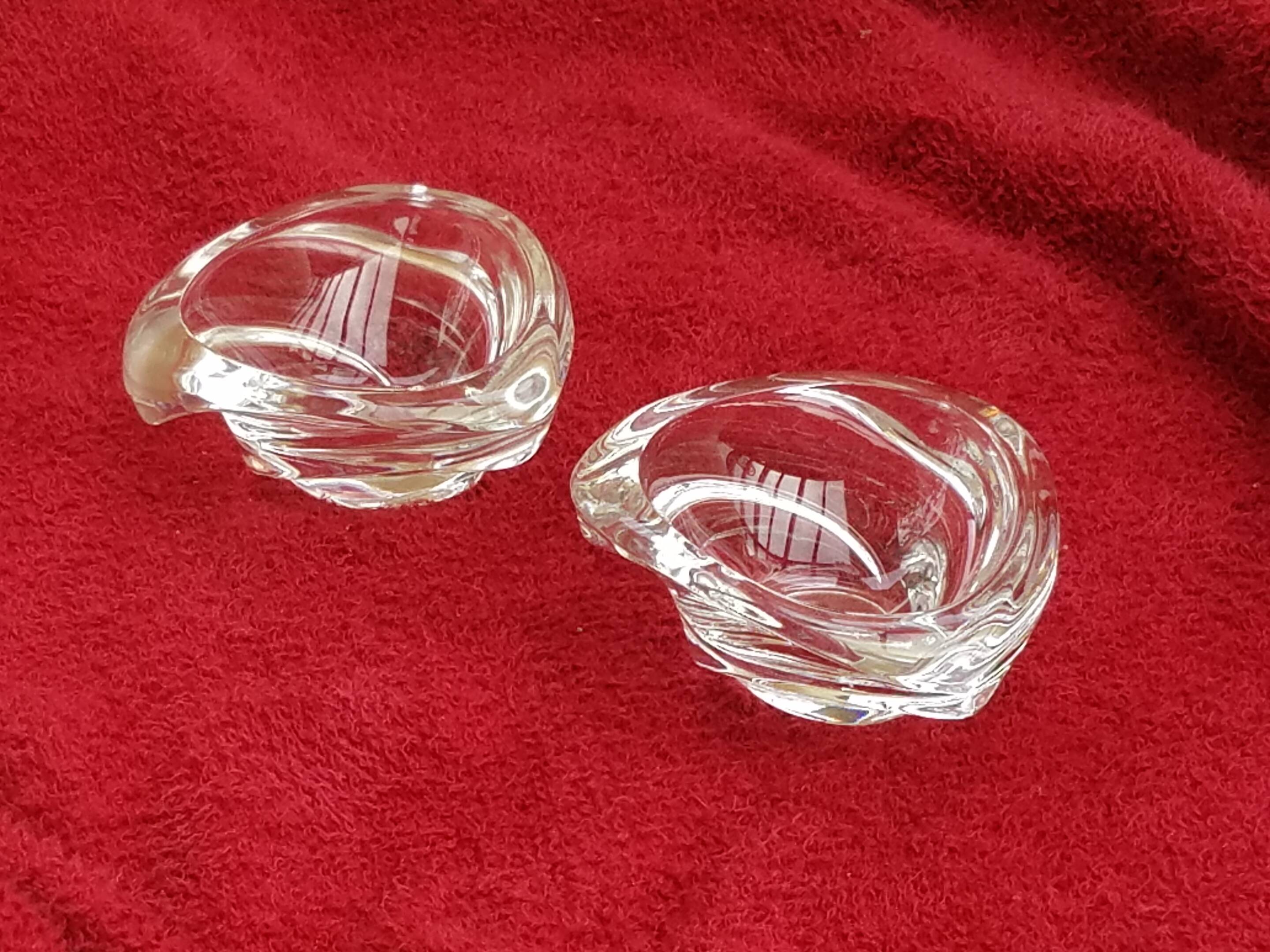 Crystal salt and pepper shaker set