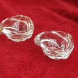 Crystal salt and pepper shaker set