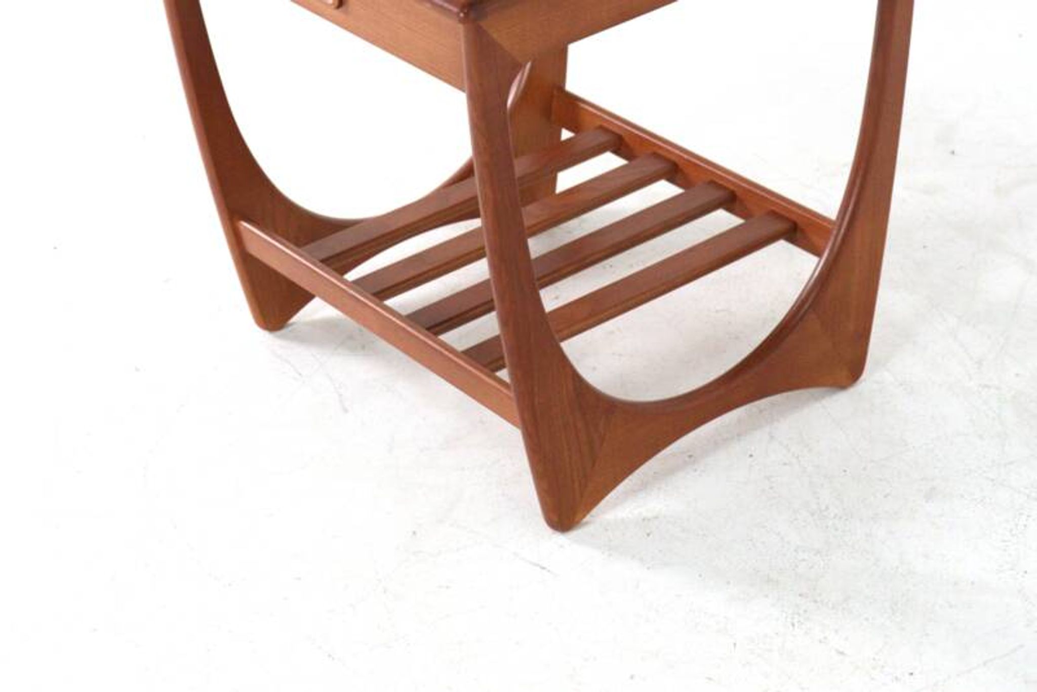 G-Plan side table with pull-out drawer - mid century modern