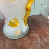 Vase en pâte de verre