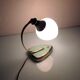Bedside lamp brass and opaline / vintage 50s-60s