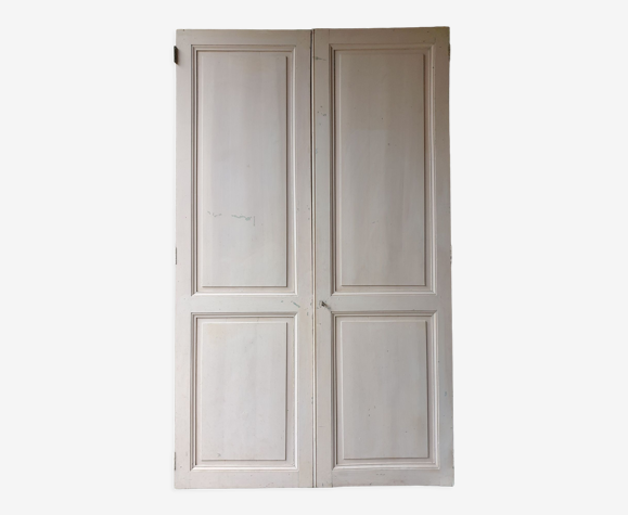 Double portes anciennes en bois
