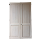 Double antique wooden doors