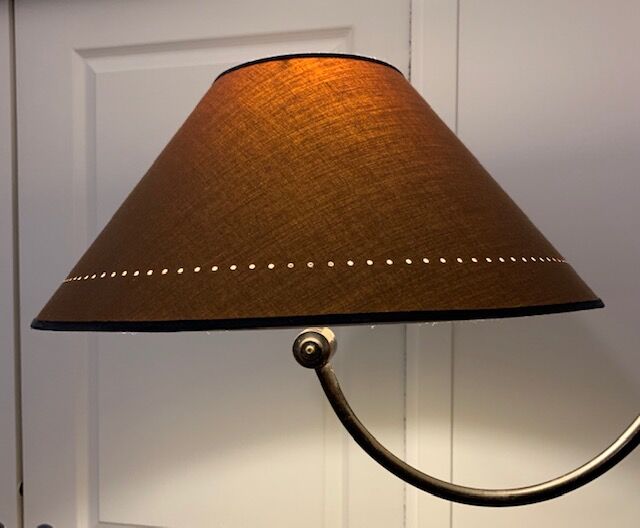 Wrought iron lamppost