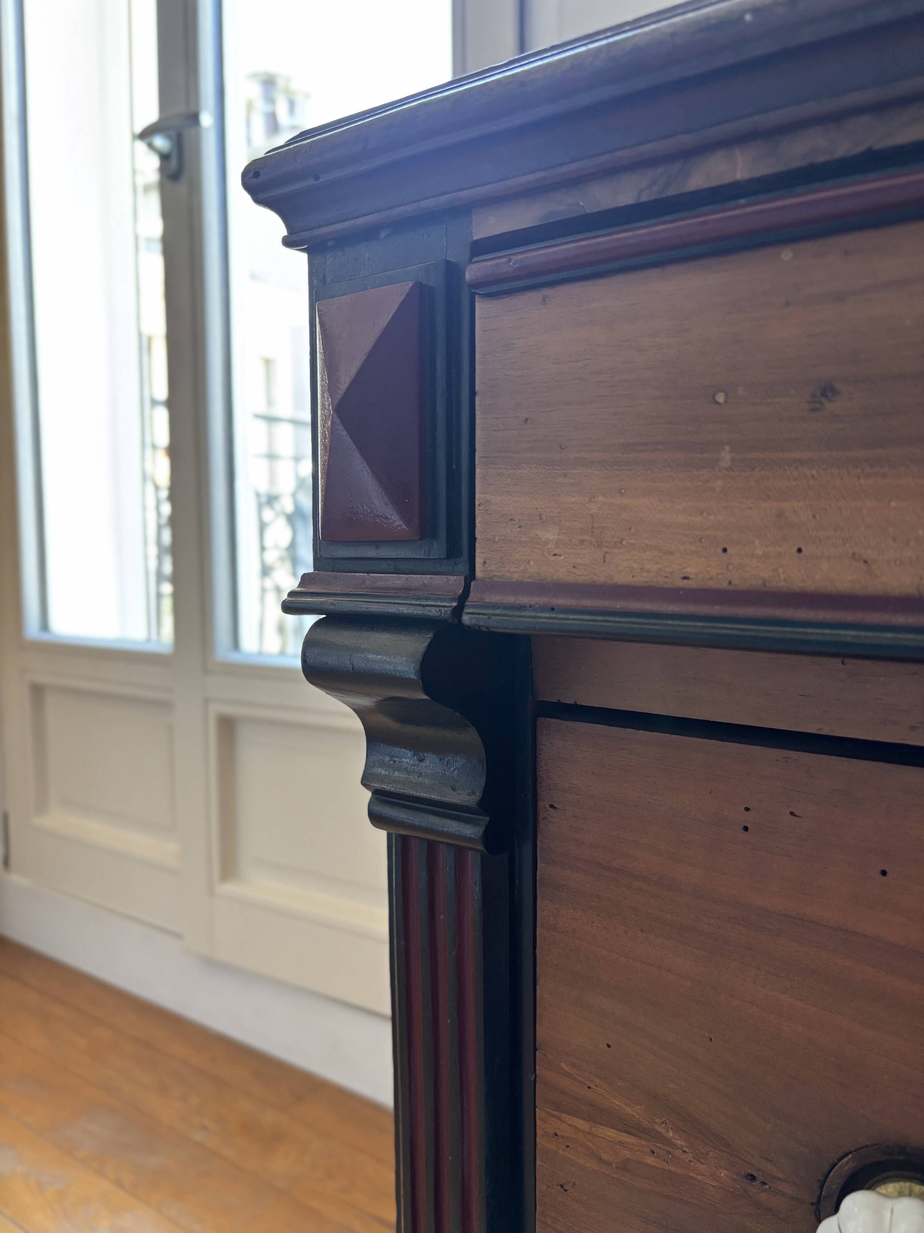 Louis Philippe style chest of drawers