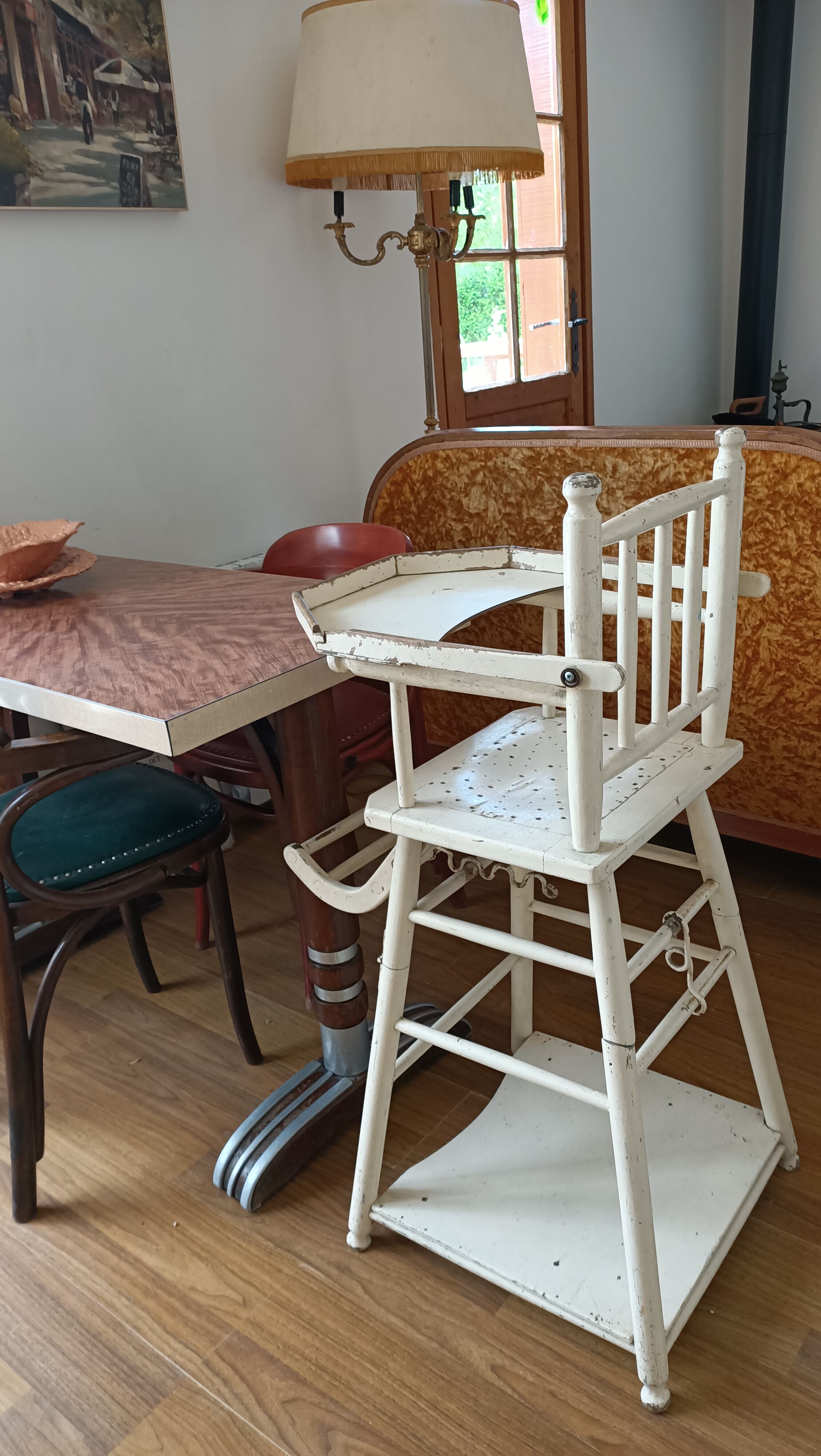 Old high chair child