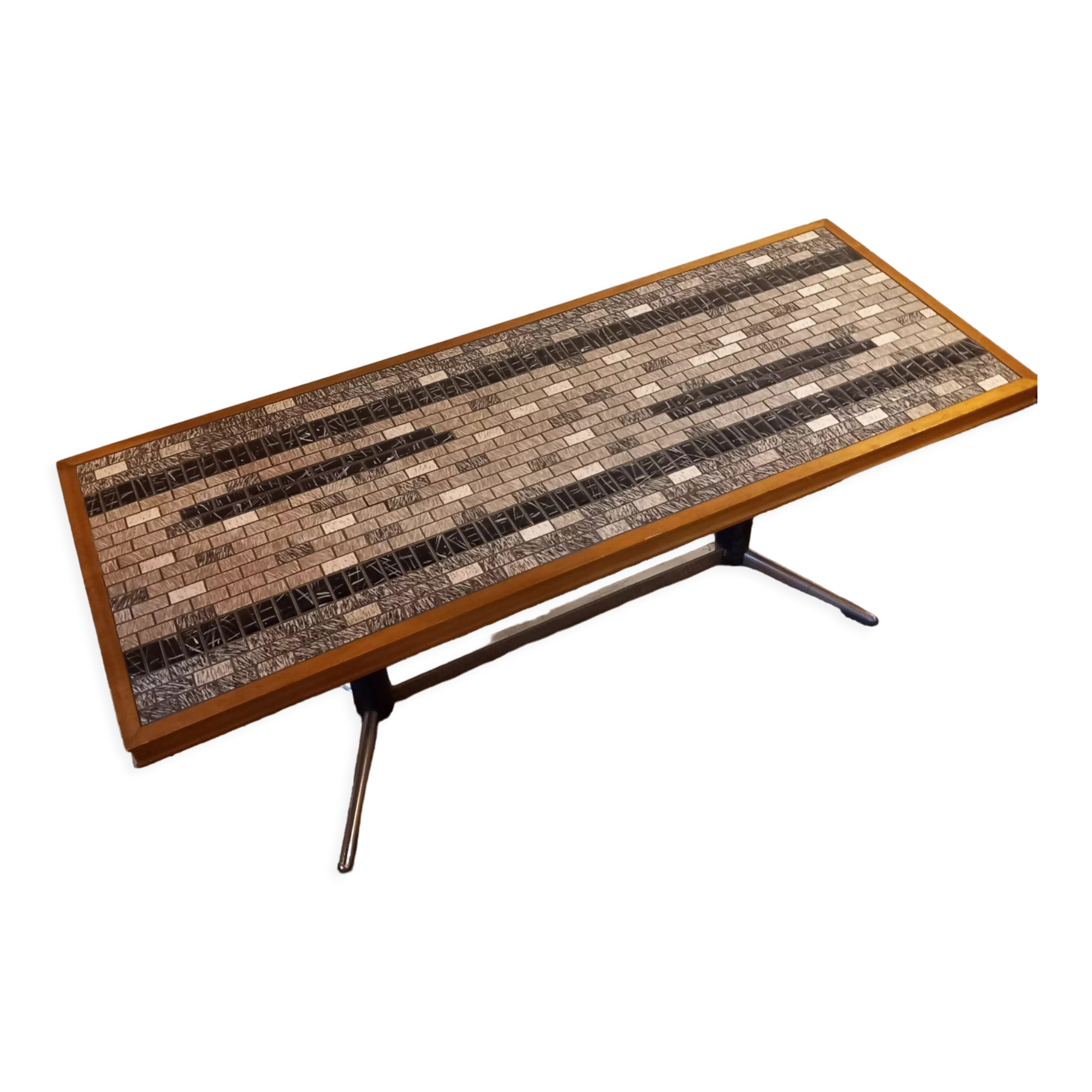 Vintage coffee table tiles