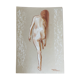 Tableau signé pastel portrait féminin « lumière à la sortie du bain »