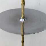 Table d'appoint, bambou en laiton