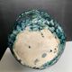 Vintage cache pot in glazed ceramic