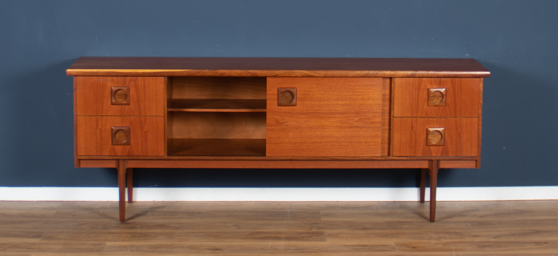 Enfilade e, teck 1960