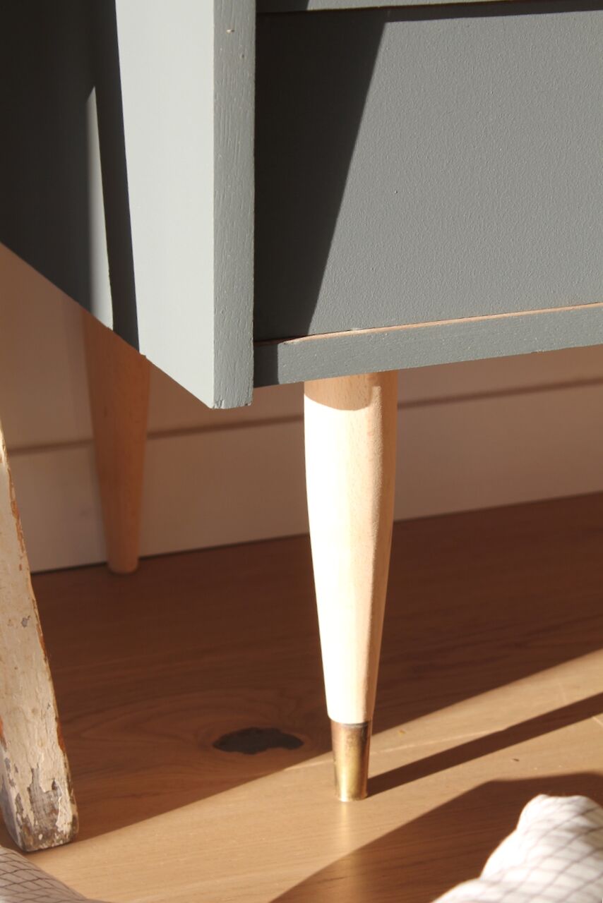 Repainted vintage dresser