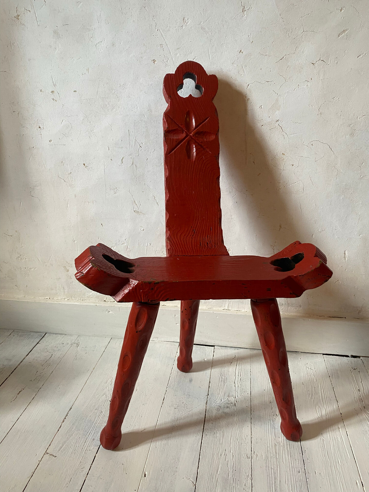 Chaise tripode vintage