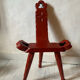 Chaise tripode vintage