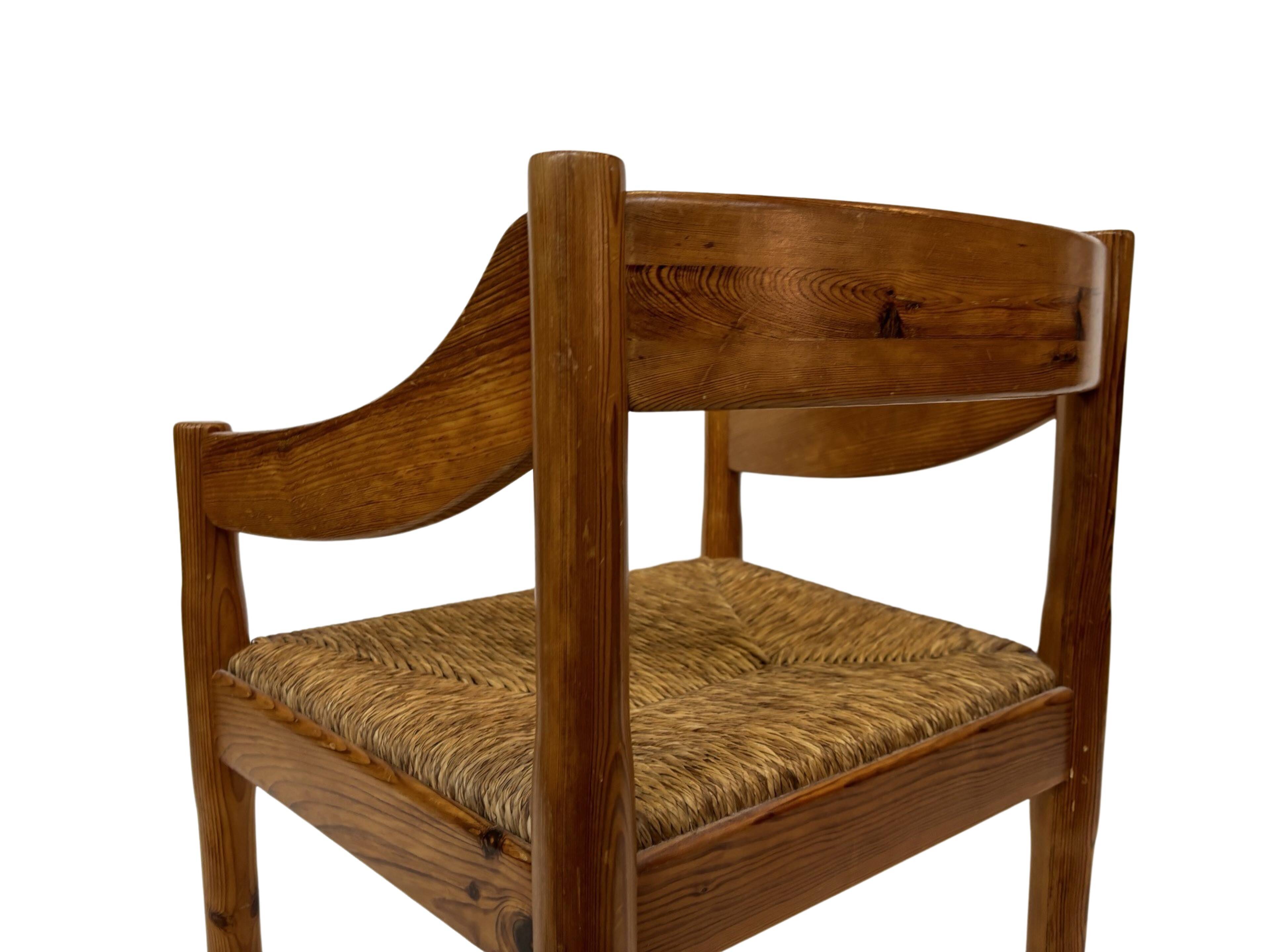 Carimate chair model 892 Vico Magistretti for Cassina