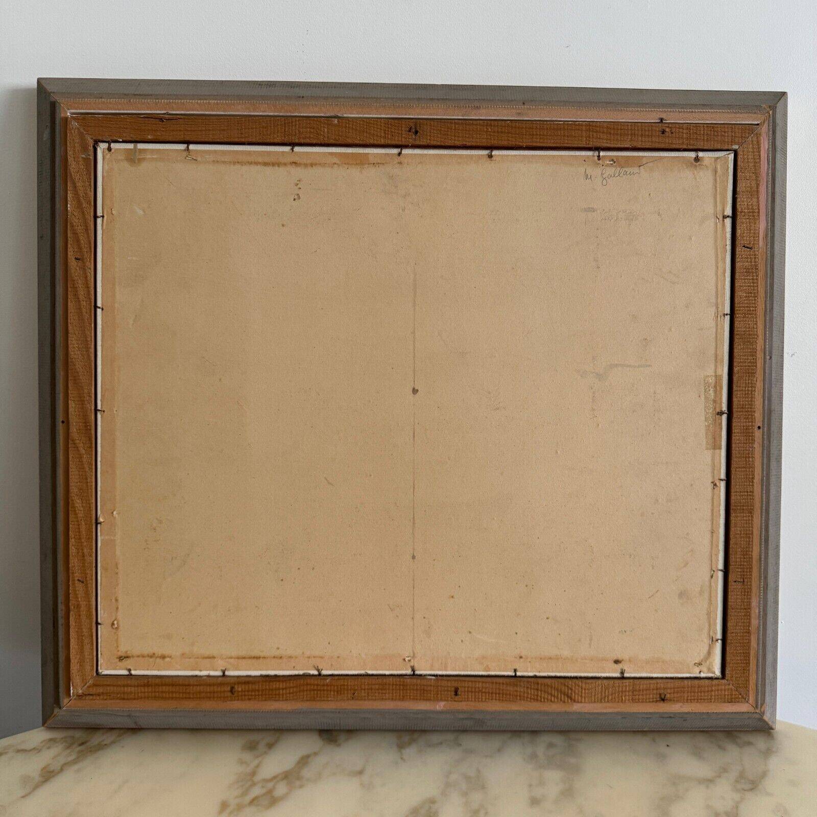 Oil on canvas boulevard scene in Paris 20th century in the style of Marquet