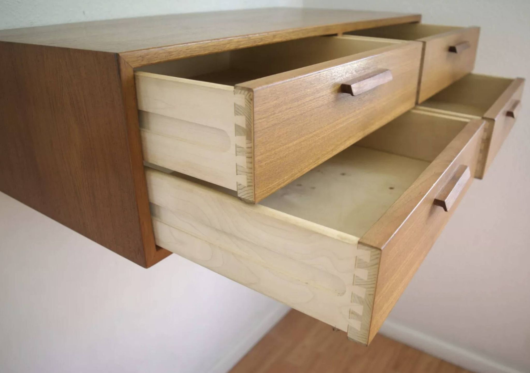 Teak Wall Drawer Module By Kai Kristiansen For Feldballes Møbler, 1960s