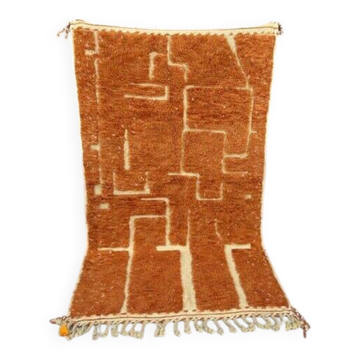 Tapis fait main traditionnelle marocaine taille 150 x 250 cm