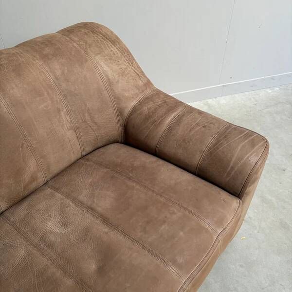 Vintage De Sede DS44 2 seat sofa, 1970s