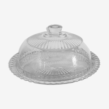 Cloche en verre avec plateau Luminarc