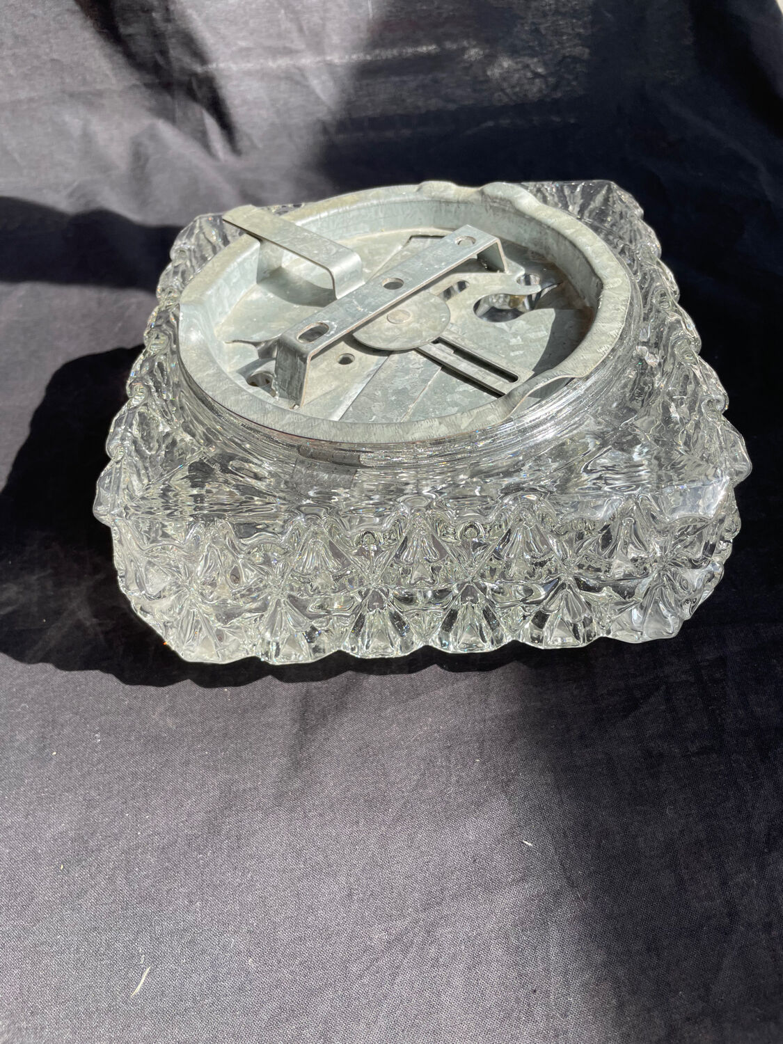 Ceiling lamp Vintage glass wall lamps diamond tip