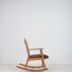Danish rocking chair by Henning Kjærnulff for EG Kvalitetsmobel, 1960s