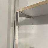 Modular floor/ceiling library with sideboard and secretary