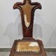 Folk art tripod chair